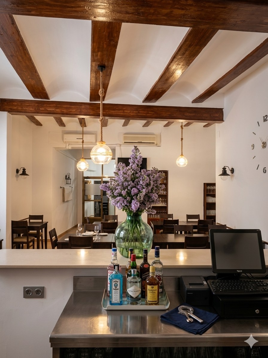 Interior del Bar Espanya